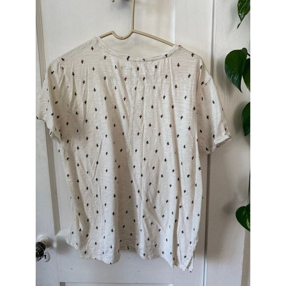 Old Navy boyfriend women’s size large small cactus T-shirt - Picture 6 of 7